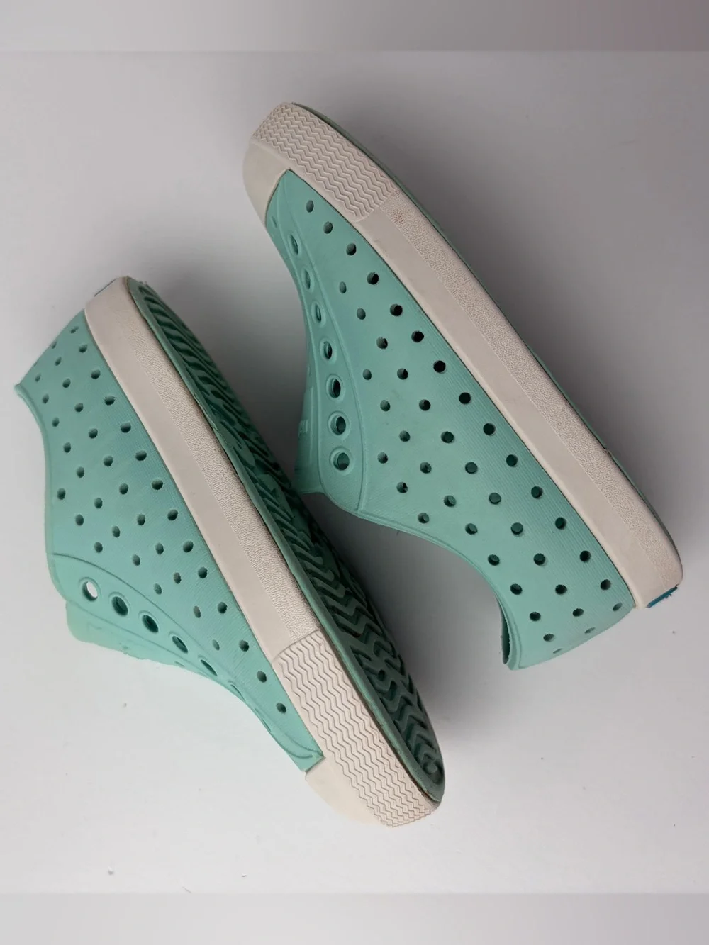 Native Sandals Toddler Kids C9 Sneakers Teal Tiffany Blue Natives